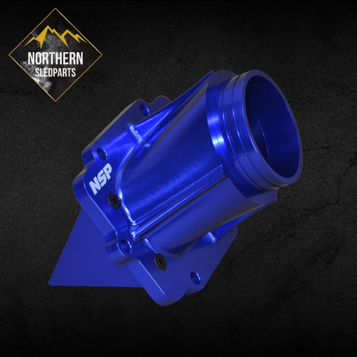 NSP Billet Imukurkut Rotax 600 Etec 2008–2019 (blue) (pari) - Northern Sledparts Oy