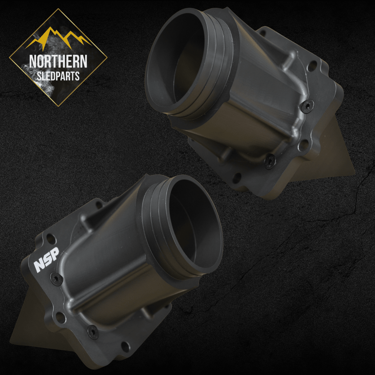 NSP Billet Imukurkut  Rotax 600 Etec 2008–2019 (brown) (pari) - Northern Sledparts Oy