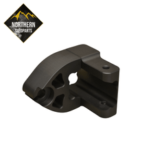 NSP Billet Kaasukahvarunko Mystic Brown. Lynx, Ski-Doo 2008-2024 - Northern Sledparts Oy