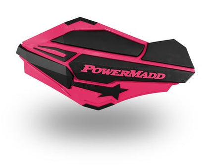 Powermadd Sentinel Käsisuoja pinkki,musta - Northern Sledparts Oy