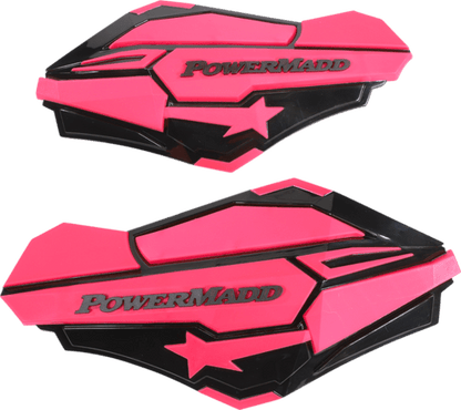 Powermadd Sentinel Käsisuoja pinkki,musta - Northern Sledparts Oy