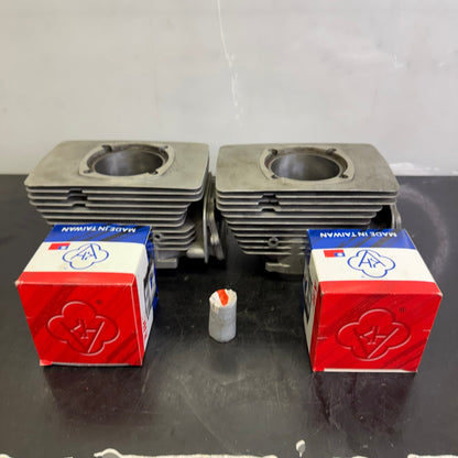 Rotax 550F sylinterisarja + mäntäsarjat 76.5mm (6923970) - Northern Sledparts Oy