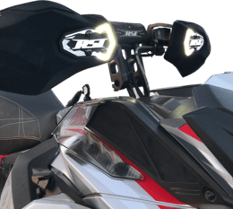 RSI Stonewall käsisuojat LED-valoilla - Northern Sledparts Oy