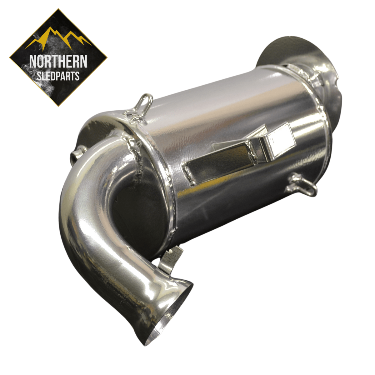 Straightline Performance Äänenvaimennnin Lynx, Ski-Doo 600 Etec 2009-2018 - Northern Sledparts Oy