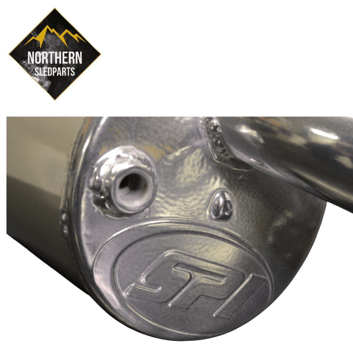 Straightline Performance Äänenvaimennnin Lynx, Ski-Doo 600 Etec 2009-2018 - Northern Sledparts Oy