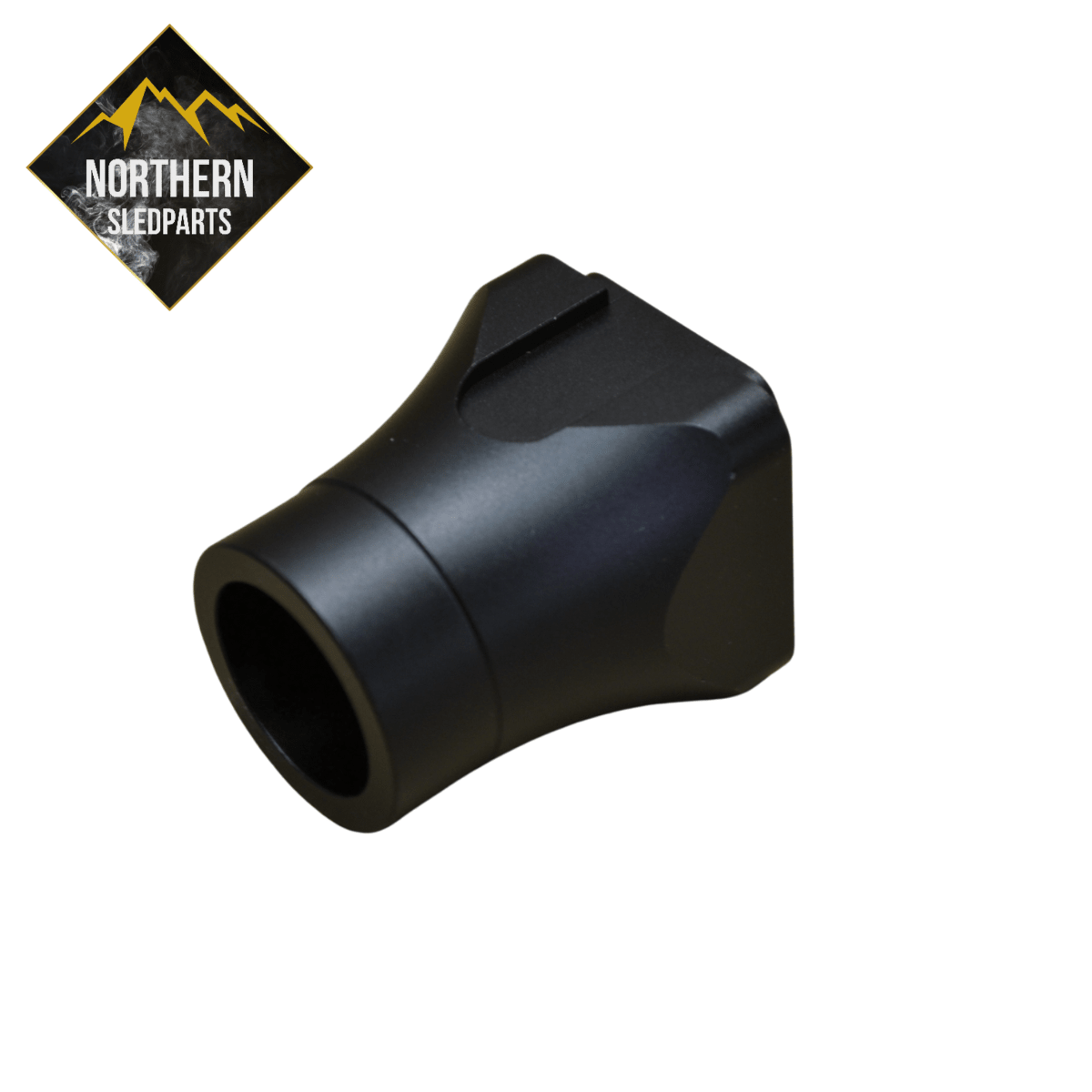 Taka-akselin holkki Satin Black 20mm akselille Lynx ja Ski-Doo kelkkoihin - Northern Sledparts Oy