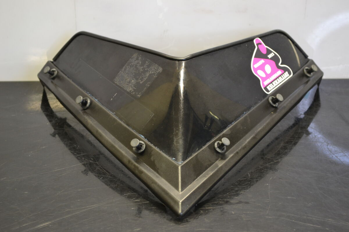 Tuulilasi matala Musta, Polaris 5437511 - Northern Sledparts Oy